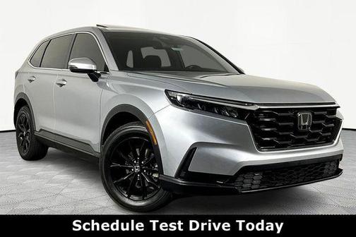 Lunar Silver Metallic 2024 Honda CR-V EX