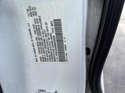 2021 Honda Odyssey Touring