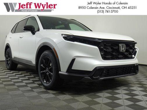 Platinum White Pearl 2026 Honda CR-V Hybrid Sport-L