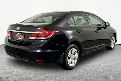 Crystal Black Pearl 2013 Honda Civic LX