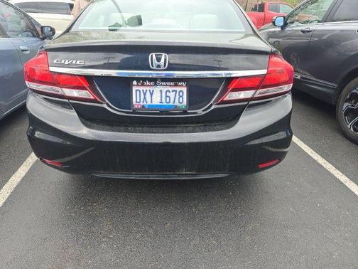 Crystal Black Pearl 2013 Honda Civic LX