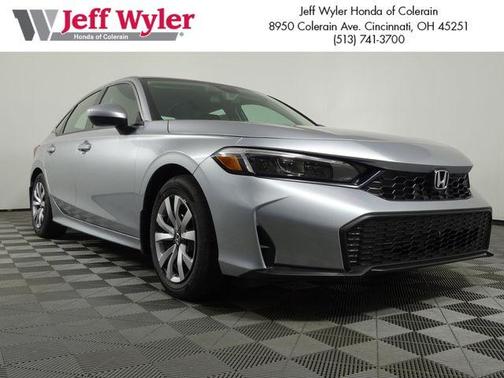 Solar Silver Metallic 2026 Honda Civic LX