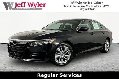 Crystal Black Pearl 2018 Honda Accord LX