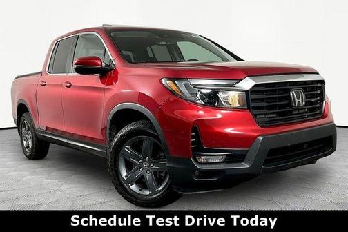 Radiant Red Metallic II 2023 Honda Ridgeline RTL
