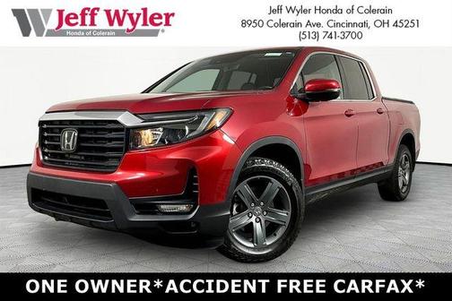 Radiant Red Metallic II 2023 Honda Ridgeline RTL