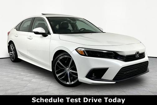 Platinum White Pearl 2024 Honda Civic