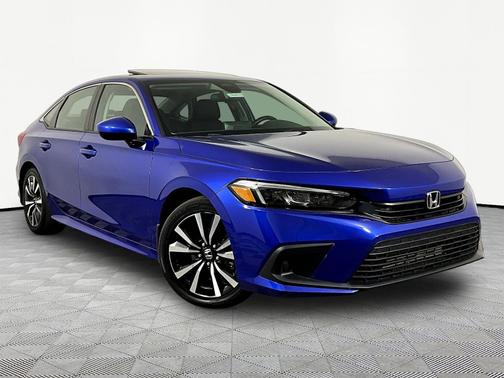 Aegean Blue Metallic 2023 Honda Civic