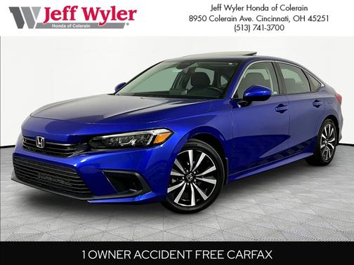 Aegean Blue Metallic 2023 Honda Civic