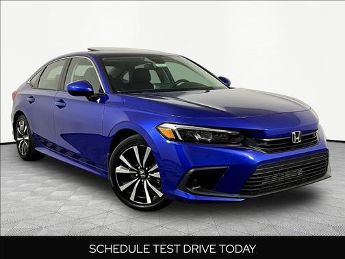 Aegean Blue Metallic 2023 Honda Civic