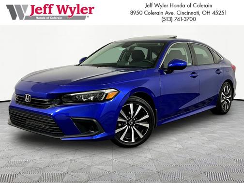 Aegean Blue Metallic 2023 Honda Civic
