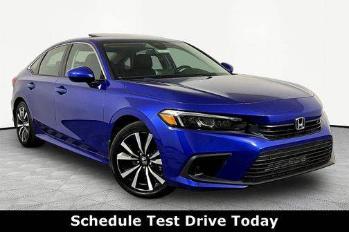 Aegean Blue Metallic 2023 Honda Civic