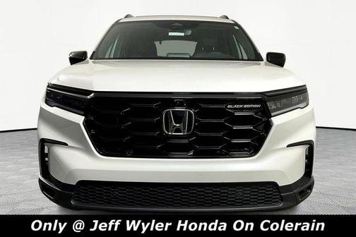 Platinum White Pearl 2025 Honda Pilot Black Edition