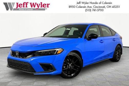 Boost Blue Pearl 2023 Honda Civic Sport