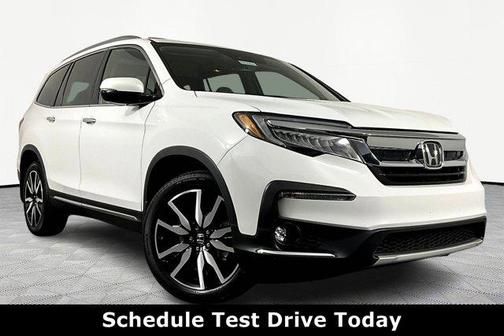 Platinum White Pearl 2021 Honda Pilot Elite