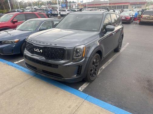 Gray 2022 Kia Telluride EX