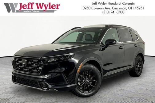 Crystal Black Pearl 2024 Honda CR-V Hybrid Sport-L