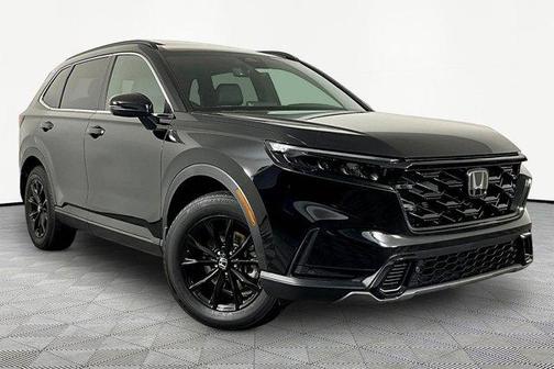 Crystal Black Pearl 2024 Honda CR-V Hybrid Sport-L