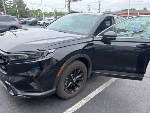 Crystal Black Pearl 2024 Honda CR-V Hybrid Sport-L