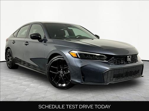 Meteorite Gray Metallic 2025 Honda Civic
