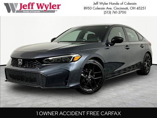 Meteorite Gray Metallic 2025 Honda Civic