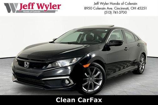 Crystal Black Pearl 2020 Honda Civic EX-L