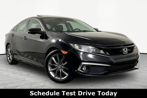 Crystal Black Pearl 2020 Honda Civic EX-L