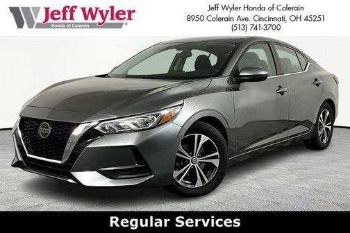 Gun Metallic 2021 Nissan Sentra SV