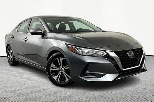 Gun Metallic 2021 Nissan Sentra SV