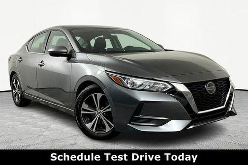 Gun Metallic 2021 Nissan Sentra SV