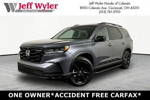 Modern Steel Metallic 2025 Honda Pilot Black Edition