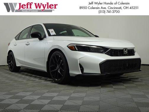 Platinum White Pearl 2026 Honda Civic Sport