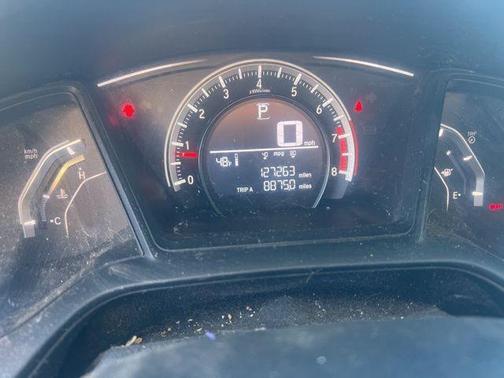 Modern Steel Metallic 2016 Honda Civic LX