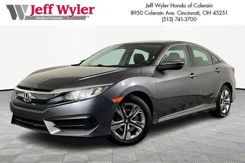 Modern Steel Metallic 2016 Honda Civic LX