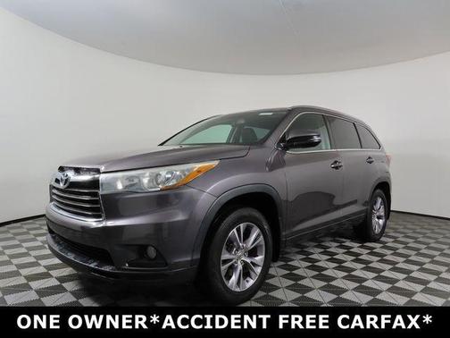 Predawn Gray Mica 2015 Toyota Highlander XLE