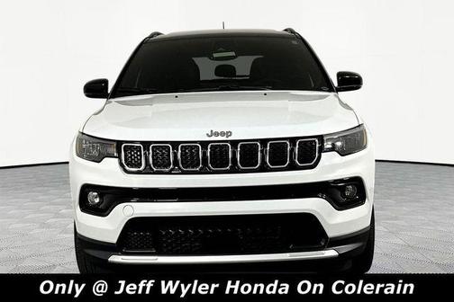 Bright White Clearcoat 2023 Jeep Compass Limited