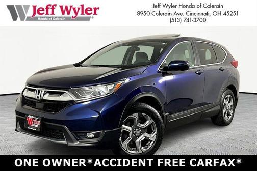Obsidian Blue Pearl 2019 Honda CR-V EX