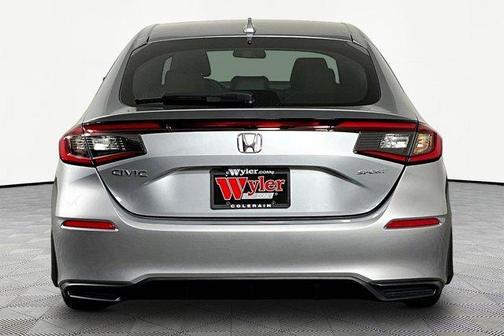 Solar Silver Metallic 2025 Honda Civic Sport