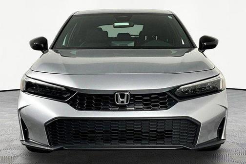 Solar Silver Metallic 2025 Honda Civic Sport