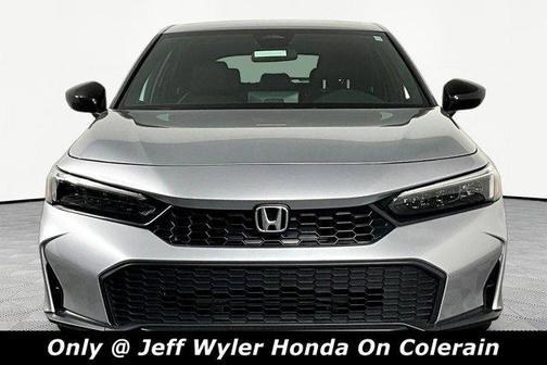 Solar Silver Metallic 2025 Honda Civic Sport