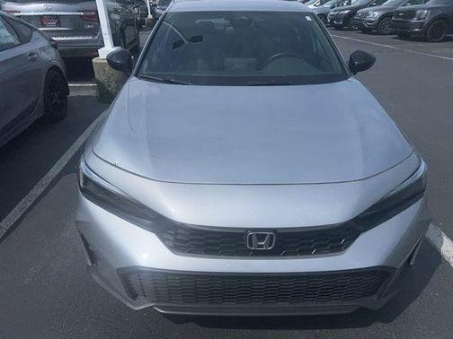 Solar Silver Metallic 2025 Honda Civic Sport