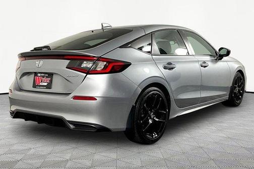 Solar Silver Metallic 2025 Honda Civic Sport