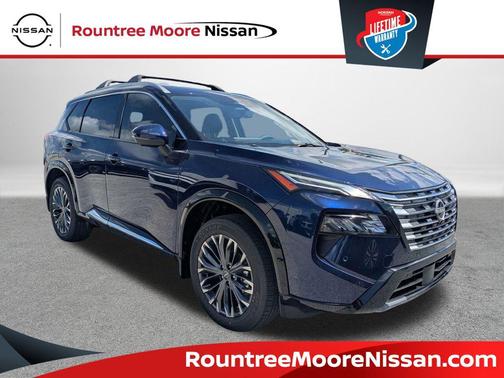 Deep Ocean Blue Pearl 2026 Nissan Rogue Platinum