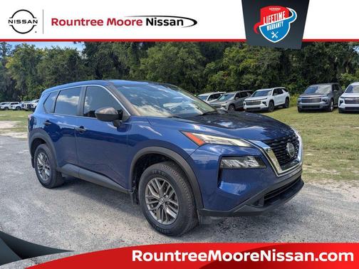 Caspian Blue Metallic 2021 Nissan Rogue S