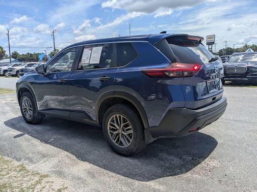 Caspian Blue Metallic 2021 Nissan Rogue S