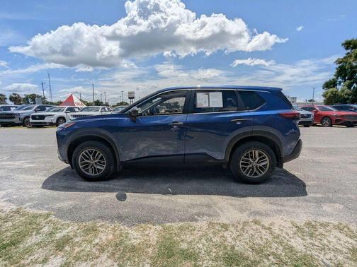 Caspian Blue Metallic 2021 Nissan Rogue S
