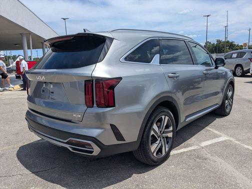 Steel Gray 2023 Kia Sorento Hybrid SX Prestige