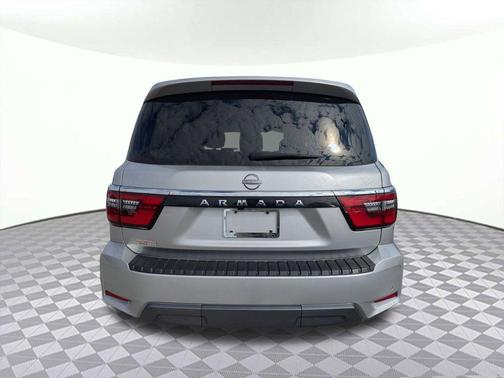 Brilliant Silver Metallic 2024 Nissan Armada SV 2WD