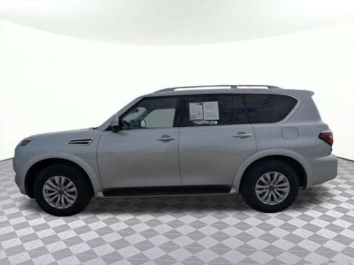 Brilliant Silver Metallic 2024 Nissan Armada SV 2WD