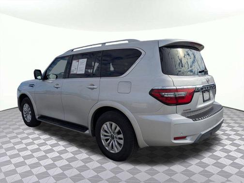 Brilliant Silver Metallic 2024 Nissan Armada SV 2WD