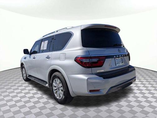 Brilliant Silver Metallic 2024 Nissan Armada SV 2WD
